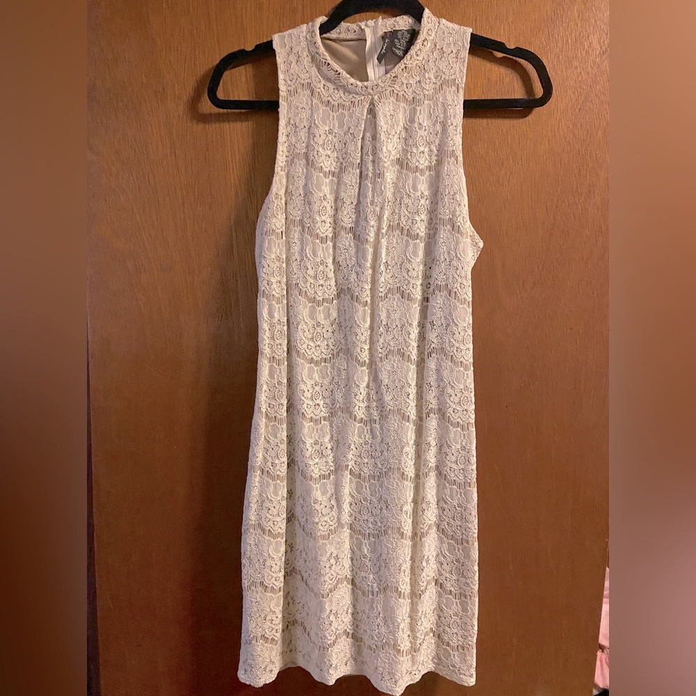 Ivory Lace Dress